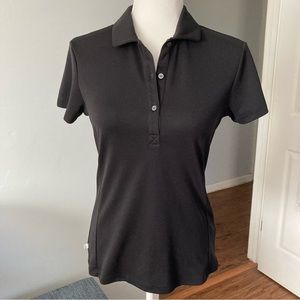 Puma Golf Women's Black Short Sleeve Tech Polo Shirt